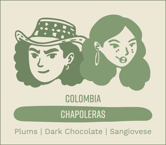 Colombia Chapoleras (Natural)