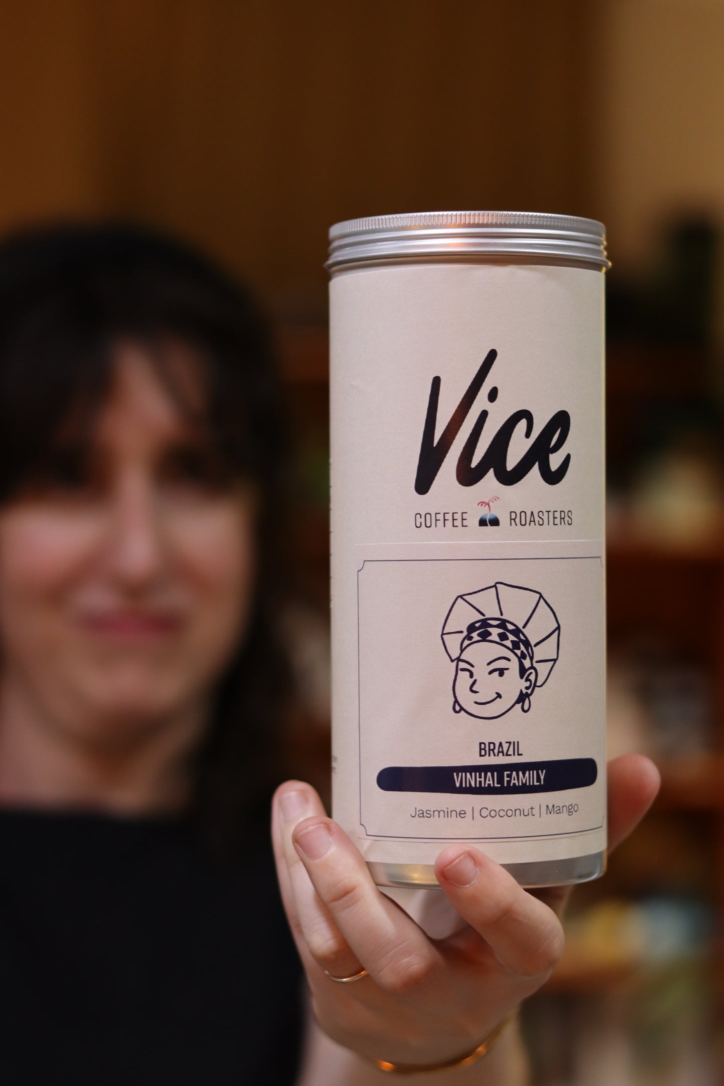 Brazil Vinhal Family (Double Fermented Washed Process)