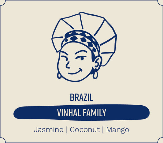 Brazil Vinhal Family (Double Fermented Washed Process)